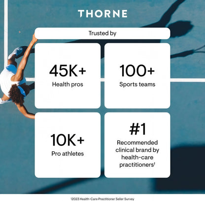 THORNE - Curcumin Phytosome 1000 mg (Meriva) - Clinically Studied, High Absorption - Supports Healthy Inflammatory Response in Joints, Muscles, GI Tract, Liver, Brain & Nerves* - 60 Servings